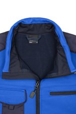 James&Nicholson Workwear Softshell Jacke -STRONG- CORDURA, Black/Black XS, JN844 – Bild 9