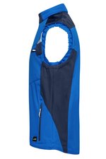 James&Nicholson Softshell-Weste -STRONG- mit CORDURA®, Black/Black XS, JN845 – Bild 5