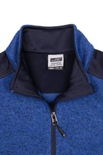 James&Nicholson Fleecejacke mit Softshell-Einsätzen für Damen, Black/Black XS, JN861 – Bild 7