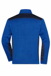 James&Nicholson Knitted Workwear Fleecejacke "STRONG, Navy/Navy M, JN862 – Bild 4