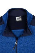 James&Nicholson Knitted Workwear Fleecejacke "STRONG, Black/Black XS, JN862 – Bild 7