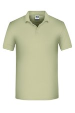 James&Nicholson Bio Workwear Polo mit Knopfleiste für Herren, Aqua XS, JN874 – Bild 1