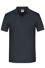 James&Nicholson Bio Workwear Polo mit Knopfleiste für Herren, Aqua XS, JN874 – Bild 3
