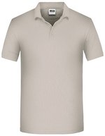 James&Nicholson Bio Workwear Polo mit Knopfleiste für Herren, Aqua XS, JN874 – Stone