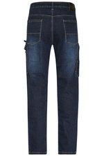 James&Nicholson Stretch-Jeans mit Cordura®-Verstärkung, Black Denim 25, JN875 – Bild 4