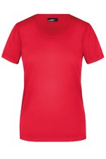 James&Nicholson Basic-T-Shirt 100% Baumwolle für Damen, Orange XXL, JN901 – Bild 3