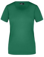 James&Nicholson Basic-T-Shirt 100% Baumwolle für Damen, Orange XXL, JN901 – Verde scuro