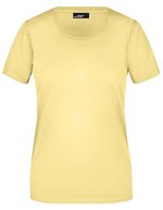 James&Nicholson Basic-T-Shirt 100% Baumwolle für Damen, Orange XXL, JN901 – Giallo chiaro