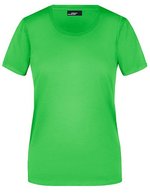 James&Nicholson Basic-T-Shirt 100% Baumwolle für Damen, Orange XXL, JN901 – Verde lime