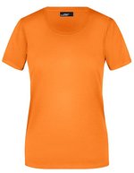 James&Nicholson Basic-T-Shirt 100% Baumwolle für Damen, Orange XXL, JN901 – Arancione