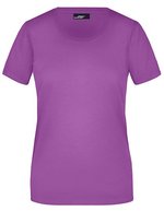 James&Nicholson Basic-T-Shirt 100% Baumwolle für Damen, Orange XXL, JN901 – Viola