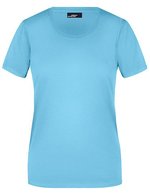 James&Nicholson Basic-T-Shirt 100% Baumwolle für Damen, Orange XXL, JN901 – Azzurro cielo
