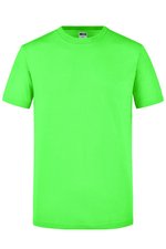 James&Nicholson Slim Fit Rundhals-T-Shirt Baumwolle für Herren, White S, JN911 – Bild 1