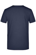 James&Nicholson Slim Fit V-Neck T-Shirt für Herren, White S, JN912 – Bild 4