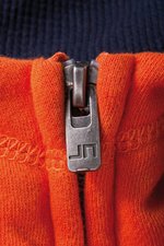 James&Nicholson Men´s Lifestyle Zip-Hoody Black/Grey Heather S (JN963), JN963 – Bild 6