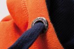 James&Nicholson Men´s Lifestyle Zip-Hoody Black/Grey Heather S (JN963), JN963 – Bild 7