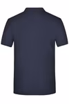 James&Nicholson Piqué Polo mit Button-Down-Kragen für Herren, Black/Black S, JN964 – Bild 4