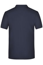 James&Nicholson Piqué Polo mit Button-Down-Kragen für Herren, Black/Black S, JN964 – Bild 4