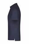 James&Nicholson Piqué Polo mit Button-Down-Kragen für Herren, Black/Black S, JN964 – Bild 5