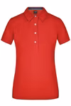 James&Nicholson Piqué Polo mit Kontrastknöpfen für Damen, Graphite (Solid)/Graphite (Solid) L, JN969 – Bild 3