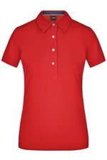 James&Nicholson Ladies´ Plain Polo Black/Black S (JN969), JN969 – Bild 3