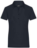 James&Nicholson Ladies´ Plain Polo Black/Black S (JN969), JN969 – Blu navy