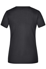 James&Nicholson Slim Fit V-Neck T-Shirt für Damen, White S, JN972 – Bild 3