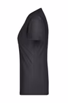 James&Nicholson Ladies´ Slim Fit V-T Graphite (Solid) M (JN972), JN972 – Bild 4