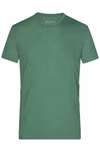 James&Nicholson Heather T-Shirt mit V-Ausschnitt, Black Melange S, JN974 – Bild 3
