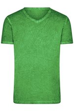 James&Nicholson Gipsy T-Shirt mit V-Ausschnitt für Herren, Atlantic S, JN976 – Bild 3