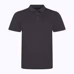 Tri-Blend Polo – Heather Charcoal