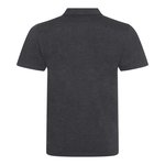 Just Polos Tri-Blend Poloshirt mit Slim Fit, Heather Black S, JP001 – Bild 4