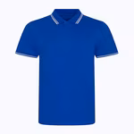 Stretch Tipped Polo – Royal Blue/White