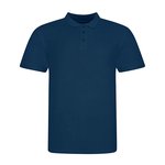 Just Polos Slim Fit Polo-Shirt, White S, JP100 – Ink Blue