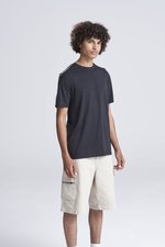 T-shirt tri-blend uomo girocollo – Bild 1