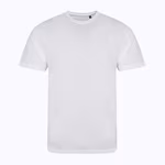 T-shirt tri-blend homme col rond – Solid White