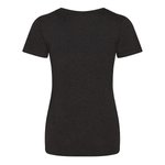Just T's Tri-Blend T-Shirt Standard-Passform für Damen, Heather Black XS, JT001F – Bild 4