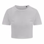 Tri-Blend Cropped T-Shirt für Damen – Bild 3
