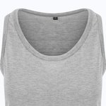 Just T's Tri-Blend Ärmelloses T-Shirt U-Ausschnitt, Heather Black S, JT007 – Bild 7