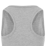 Just T's Tri-Blend Ärmelloses T-Shirt U-Ausschnitt, Heather Black S, JT007 – Bild 10