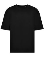 Just T's Oversize T-Shirt aus gekämmter Baumwolle – Deep Black