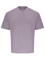 Just T's Oversize T-Shirt aus gekämmter Baumwolle – Dusty Lilac