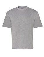 Just T's Oversize T-Shirt aus gekämmter Baumwolle – Heather Grey