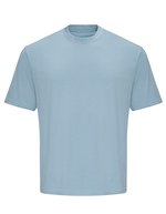 Just T's Oversize T-Shirt aus gekämmter Baumwolle, Desert Sand L, JT009 – Sky Blue