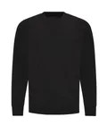 Just T's Oversize Langarm T-Shirt aus Baumwolle, Deep Black S, JT019 – Bild 3