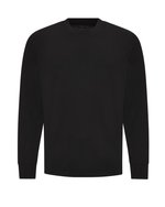 Just T's Oversize Langarm T-Shirt aus Baumwolle, Deep Black S, JT019 – Bild 3