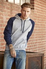 Nublend® Colour-Block Raglan Hooded Sweatshirt – Bild 1