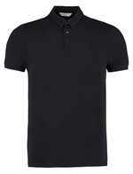 Bargear Fashion Fit Polo Shirt Schwarz für Herren, Black S, K124 – Bild 3