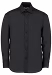Kustom Kit Tailored Poplin Shirt Schwarz/Weiß, Black 37 (S/14H), K131 – image 3