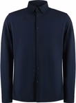 Kustom Kit Tailored Long Sleeve Polo with Superwash® Technology – Navy
